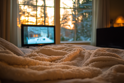 Cozy Evening In Bed