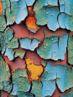 Cracked Bark Layers