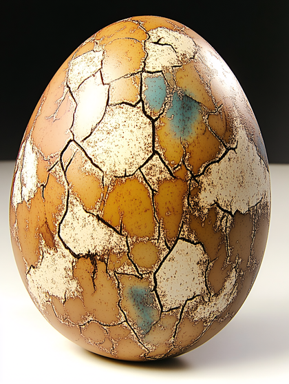 Cracked Earth Sphere