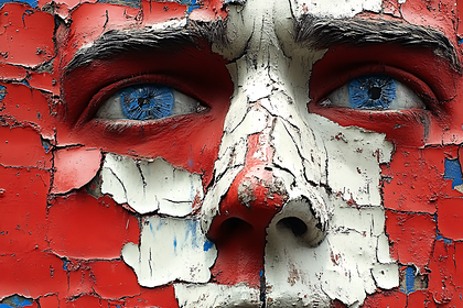 Cracked Face Paint