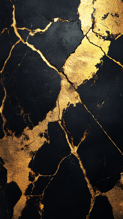 Cracked Onyx Gold Texture