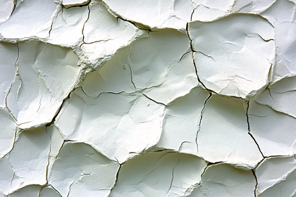 Cracked White Surface