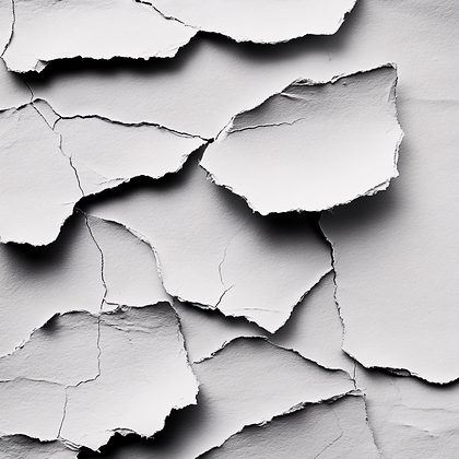 Cracked White Surface
