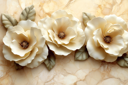 Creamy White Flowers