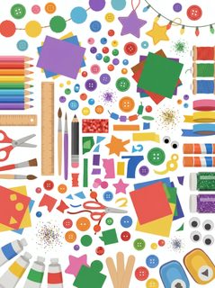 arts and crafts supply collection