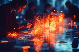 Creative Collaboration With Luminous Art