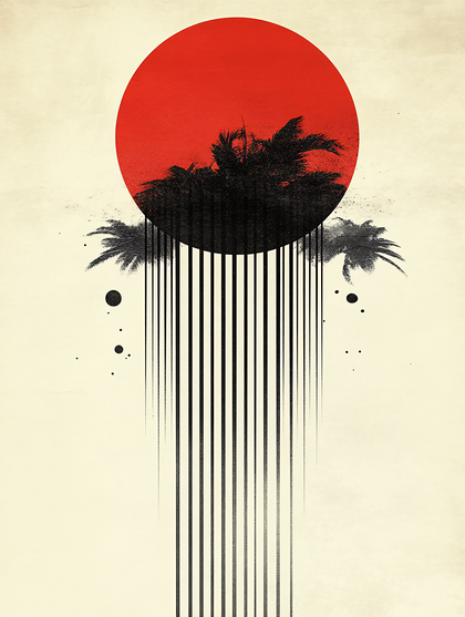 Crimson Palms