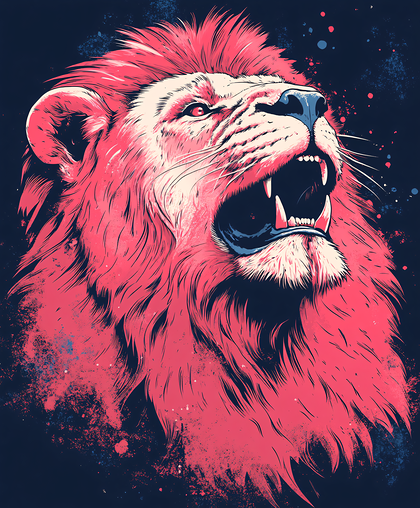 Crimson Roar Lion