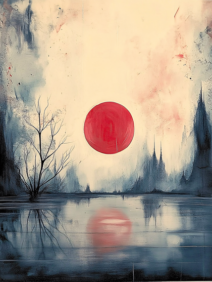Crimson Sun Serenity