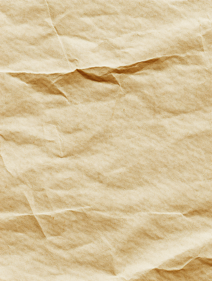 Crinkled Kraft Paper Texture