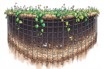 Cross Section Of Underground Habitat