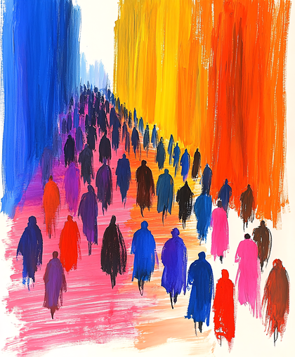 Crowded Path