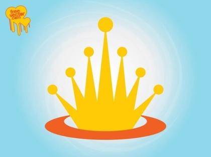 Crown Logo Template Free Vector