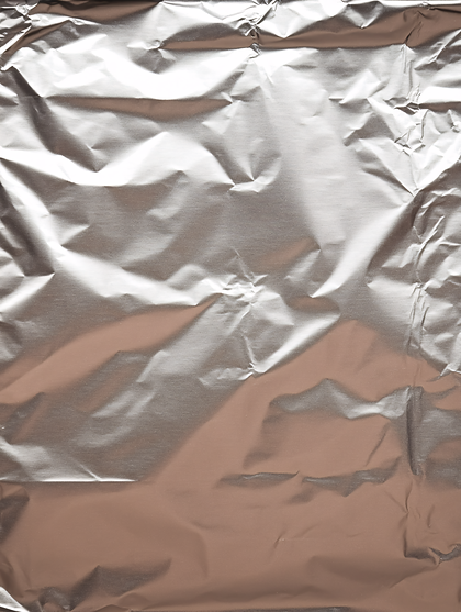 Crumpled Aluminum Foil Texture