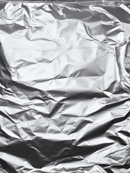 Crumpled Aluminum Foil Texture