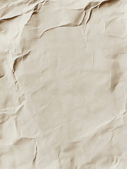 Crumpled Beige Paper Texture