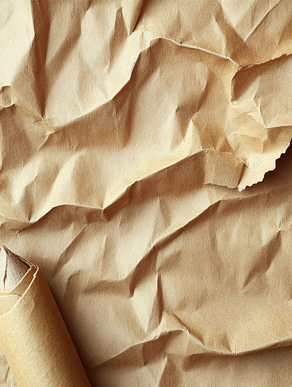 Crumpled Brown Paper Texture