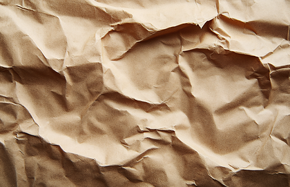Crumpled Brown Paper Texture