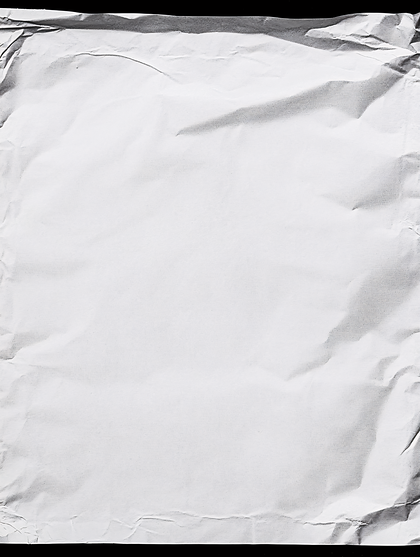 Crumpled White Paper Texture
