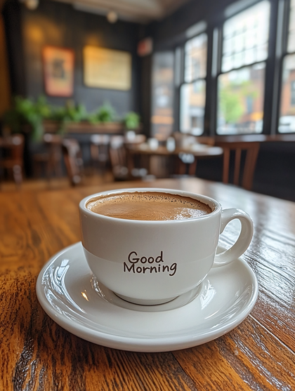 Cup Of Coffee Good Morning