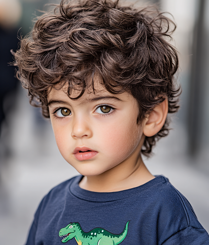 Curly Haired Boy