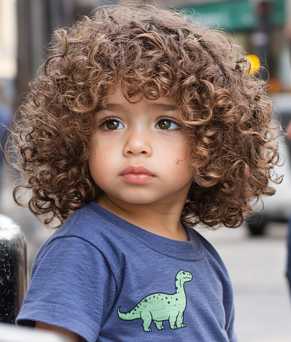 Curly-Haired Child