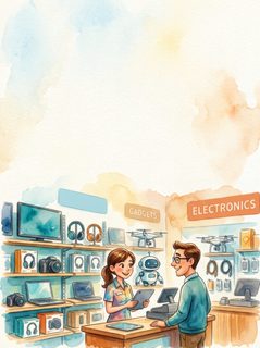 electronics store service