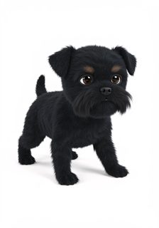 black affenpinscher puppy
