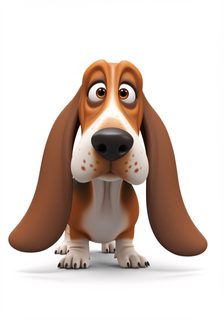 Sad Basset Hound