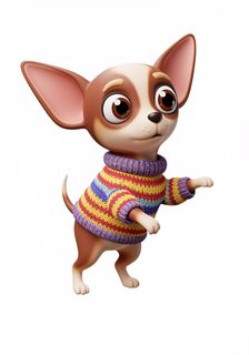 cartoon chihuahua illustration