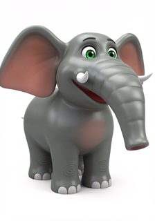 cute cartoon elephant