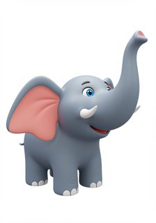 cartoon elephant character