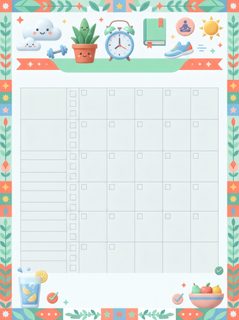 cute 3d planner
