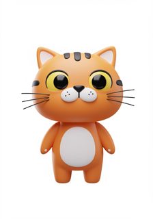 cute orange cat