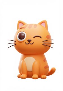 orange-cat-character