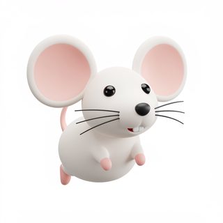 cute 3d mouse
