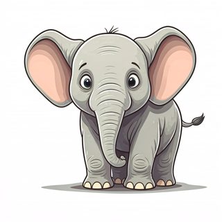 cute baby elephant