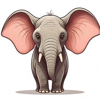 cute baby elephant
