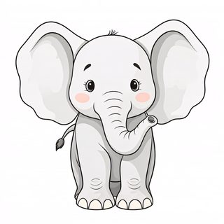 Baby Elephant Cartoon