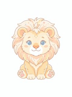Cute Lion Cub