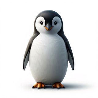 cute baby penguin