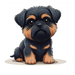 black tan puppy