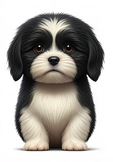 Adorable Bicolor Puppy
