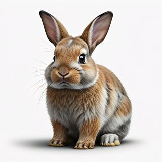 brown bunny rabbit
