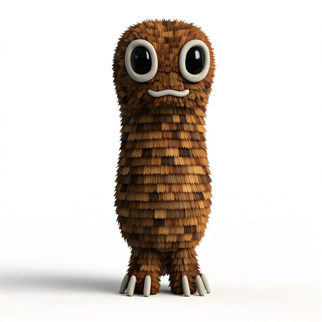 furry brown monster