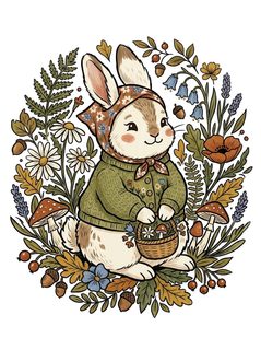 Bunny in nature