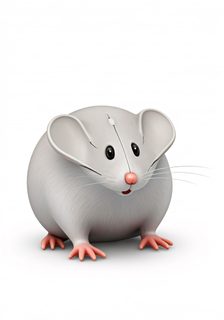 cartoon 3d mouse