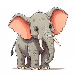 cute baby elephant