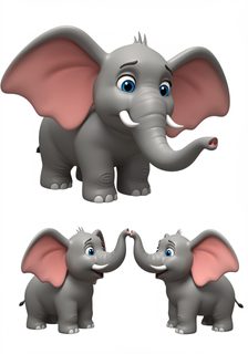cute baby elephants