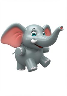 cute elephant character